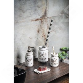 Sapho Gedy Catherine - Porte-savon sur pied, blanc CT1102