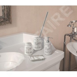 Sapho Gedy Catherine - Porte-savon sur pied, blanc CT1102
