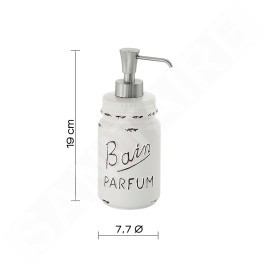 Sapho Gedy Catherine - Distributeur de savon sur pied, blanc CT8002