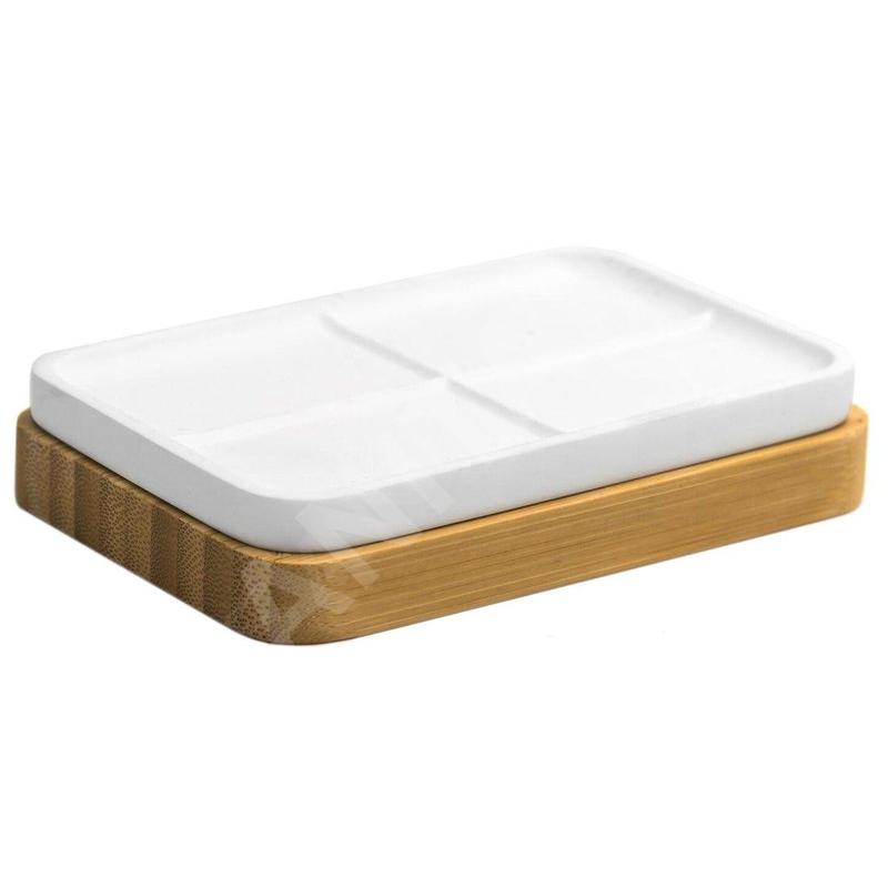 Sapho Ridder Amara - Porte-savon sur pied, blanc 2244301