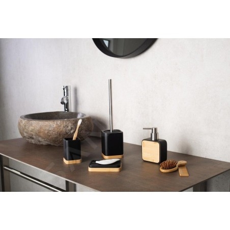 Sapho Ridder Amara - Porte-savon sur pied, noir 2244310