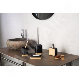 Sapho Ridder Amara - Brosse de toilette sur pied, noir 2244410