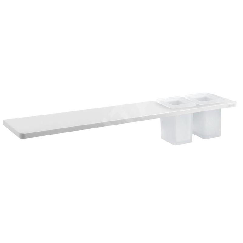 Sapho Abeline - Étagère avec verres, 60 cm, blanc mat AE602-0101-01