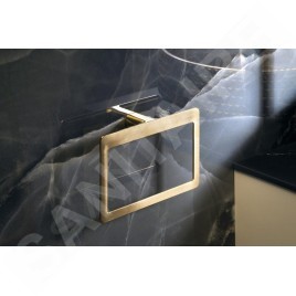 Sapho Gedy Pirenei - Porte-serviettes 230x150 mm, or mat PI7088