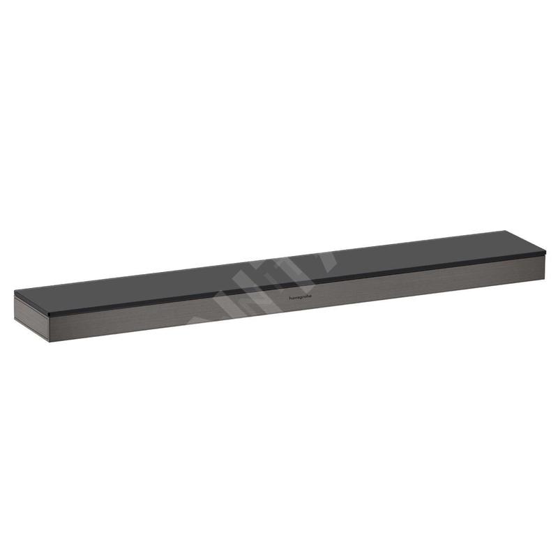 Hansgrohe Rainfinity - Etagère, longueur 50 cm, chrome noir brossé 26844340