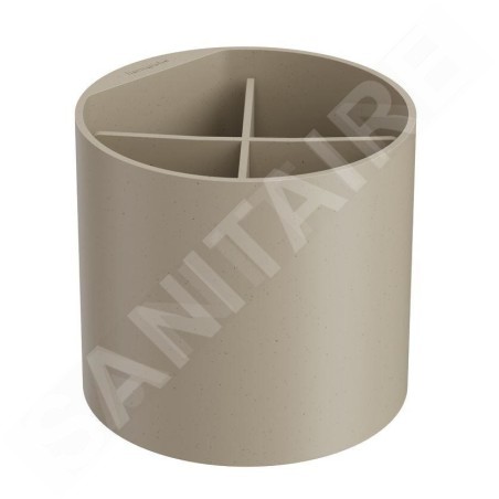 Hansgrohe WallStoris Planet Edition - Porte brosse à dents et dentifrice, beige 28916210