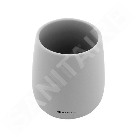 Nimco Tabo - Porte-brosse à dents et porte-dentifrice, gris clair TA 3158-04