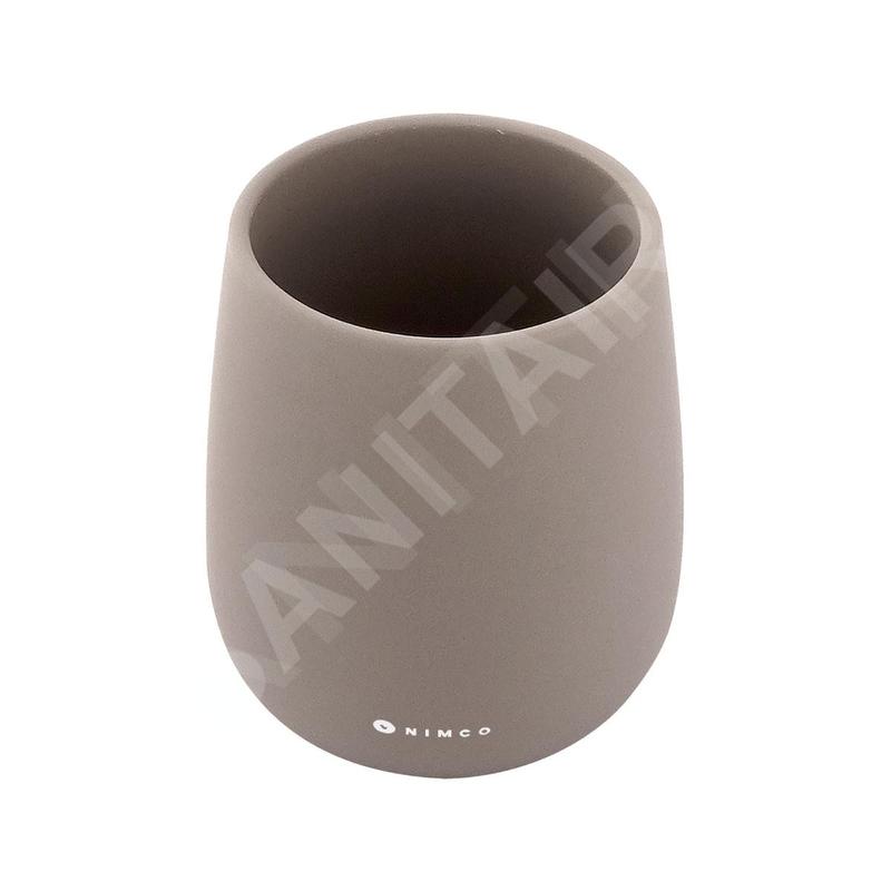 Nimco Tabo - Porte-brosse à dents et dentifrice à poser, marron TA 3158-07
