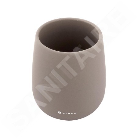 Nimco Tabo - Porte-brosse à dents et dentifrice à poser, marron TA 3158-07