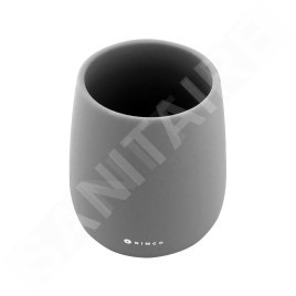 Nimco Tabo - Porte-brosse à dents et porte-dentifrice, gris foncé TA 3158-08