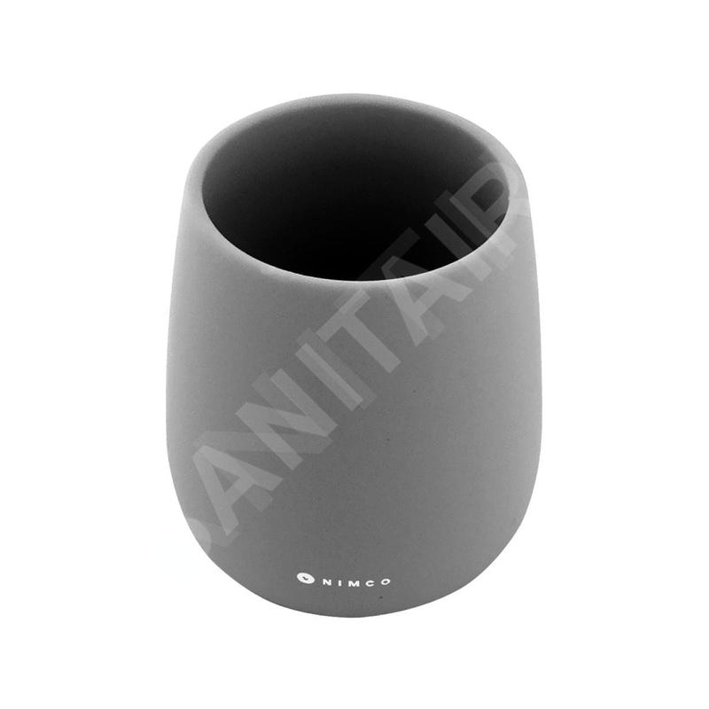 Nimco Tabo - Porte-brosse à dents et porte-dentifrice, gris foncé TA 3158-08