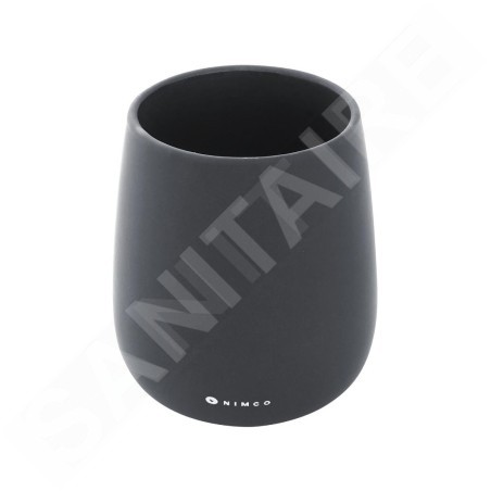 Nimco Tabo - Porte-brosse à dents et dentifrice à poser, noir TA 3158-90