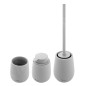 Nimco Tabo - Set d'accessoires de salle de bains, gris clair TA SET-04