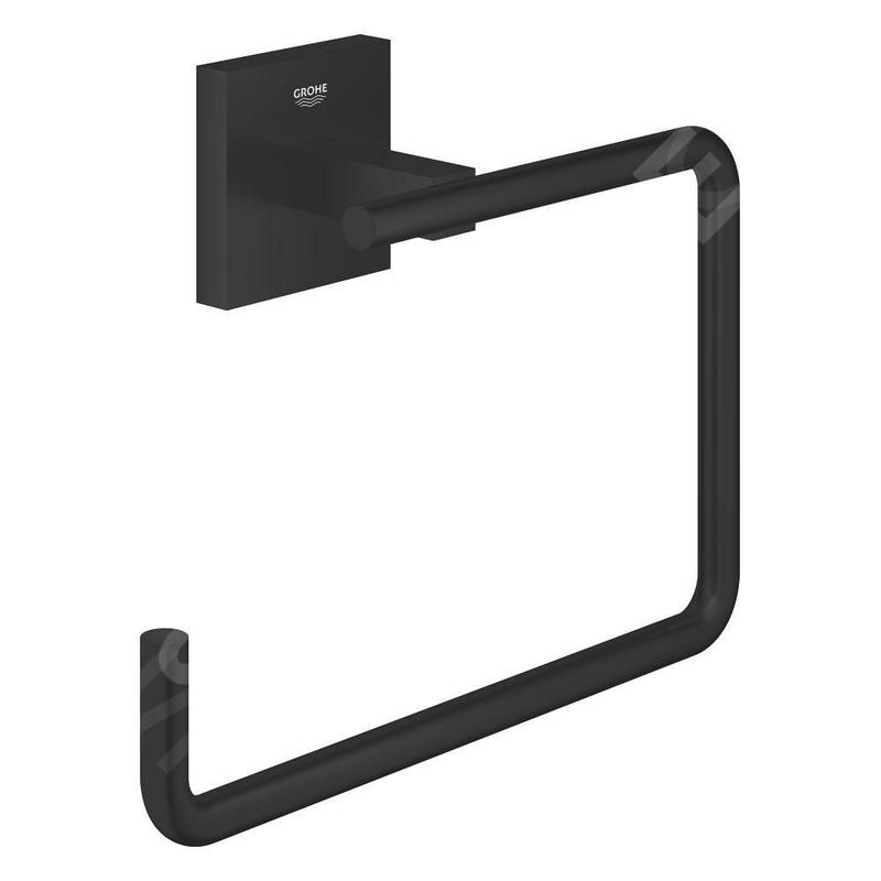 Grohe Start Cube - Porte-serviettes, noir mat 409752430