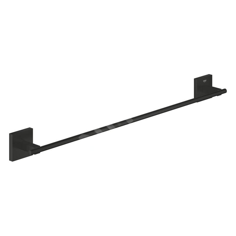 Grohe QuickFix Start Cube - Porte-serviettes, longueur 60 cm, noir mat 410892430