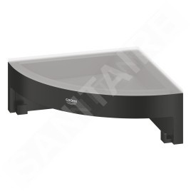 Grohe QuickFix Start Cube - Tablette d'angle, noir mat 411062430