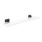 Grohe QuickFix Start Cube - Étagère, longueur 53 mm, verre/noir mat 411092430