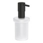 Grohe QuickFix Start - Distributeur de savon, verre/noir mat 411882430