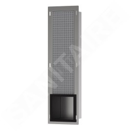 Hansgrohe XtraStoris Original - Porte-papier toilette encastré, noir mat 56058670