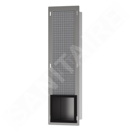 Hansgrohe XtraStoris Original - Porte-papier toilette encastré, noir mat 56058670