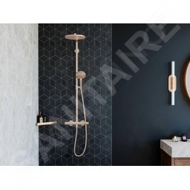 Hansgrohe AddStoris - Étagère d'angle, bronze brossé 41741140