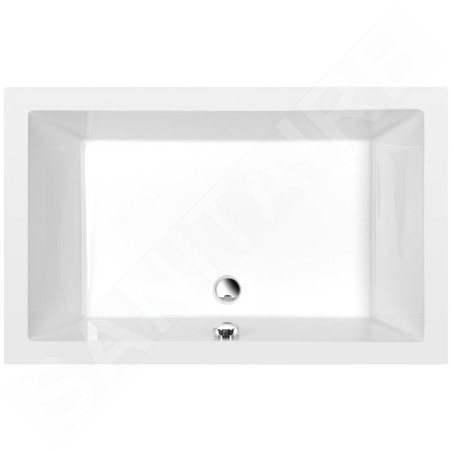 Polysan Deep - Receveur de douche profond avec construction, 1200x750x260 mm, blanc 78796