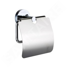 kielle Oudee - Porte-papier toilette avec couvercle, chrome 40402000