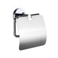 kielle Oudee - Porte-papier toilette avec couvercle, chrome 40402000