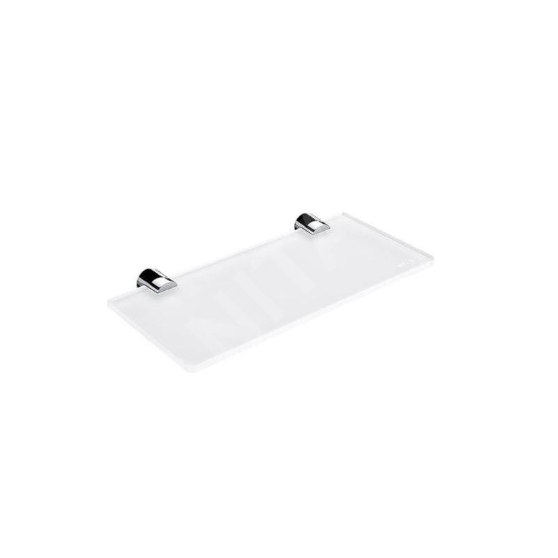 Nimco Bormo - Étagère, longueur 200 mm, verre mat/ chrome BR 11091B-20-26