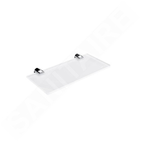 Nimco Bormo - Étagère, longueur 200 mm, verre mat/ chrome BR 11091B-20-26
