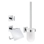 Grohe QuickFix Start Cube - Set d’accessoires pour toilette 3 en 1, chrome 41123000 Grohe QuickFix Start Cube - Set d’accessoires pour toilette 3 en 1, chrome 41123000