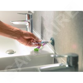 Grohe QuickFix Start Cube - Set d’accessoires pour toilette 3 en 1, chrome 41123000
