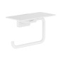 Hansgrohe AddStoris - Porte-papier toilette avec étagère, blanc mat 41772700