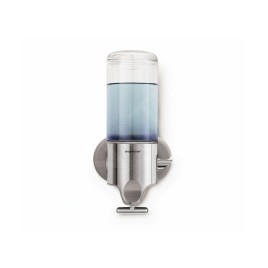 Simplehuman Accessoires de salle de bains - Distributeur de savon liquide avec support, 444 ml, inox brossé BT1034