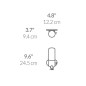 Simplehuman Accessoires de salle de bains - Distributeur de savon liquide avec support, 444 ml, inox brossé BT1034