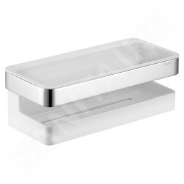 Keuco Collection Moll - Étagère, longueur 240 mm, blanc/chrome 12758010000