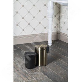 Sapho Diamond - Poubelle 3 l, bronze XJ011