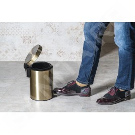 Sapho Diamond - Poubelle 3 l, bronze XJ011