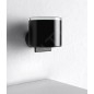 Keuco Reva - Distributeur de savon avec support, noir mat 12852379000