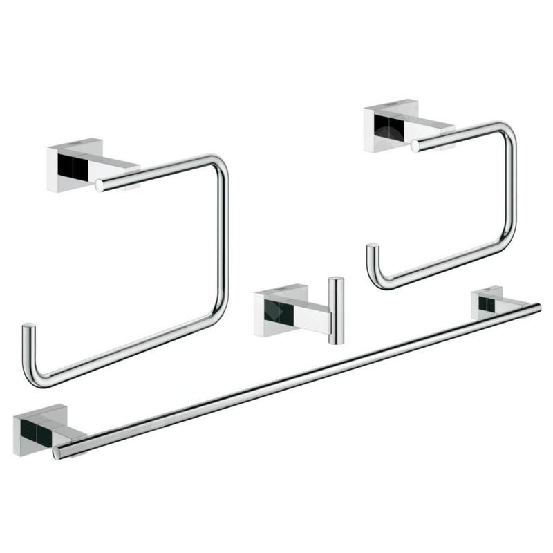 Grohe Essentials Cube - Kit d’adaptateurs, chrome 40778001