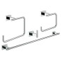 Grohe Essentials Cube - Kit d’adaptateurs, chrome 40778001