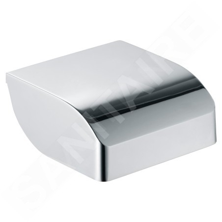 Keuco Elegance - Porte-papier toilette avec couvercle, chrome 11660010000