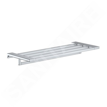 Hansgrohe AddStoris - Étagère avec porte-serviette, longueur 650 mm, chrome 41751000