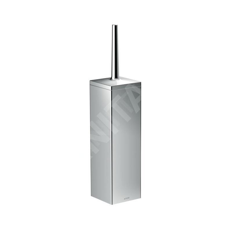 Axor Universal Rectangular - Brosse de toilette avec support, chrome 42655000