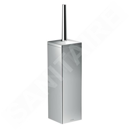 Axor Universal Rectangular - Brosse de toilette avec support, chrome 42655000