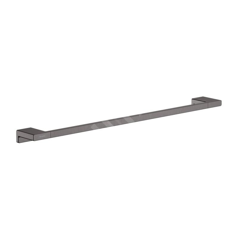 Hansgrohe AddStoris - Porte-serviettes, longueur 650 mm, chrome noir brossé 41747340 Hansgrohe AddStoris - Porte-serviettes, longueur 650 mm, chrome noir brossé 41747340