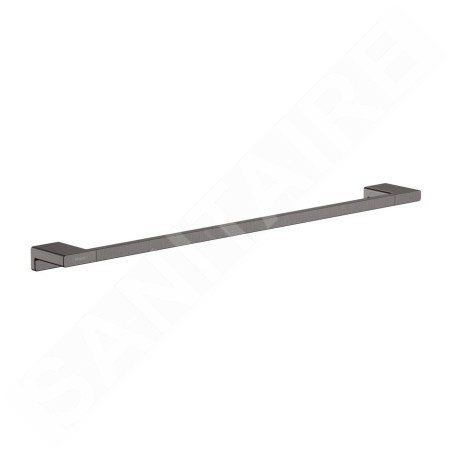 Hansgrohe AddStoris - Porte-serviettes, longueur 650 mm, chrome noir brossé 41747340