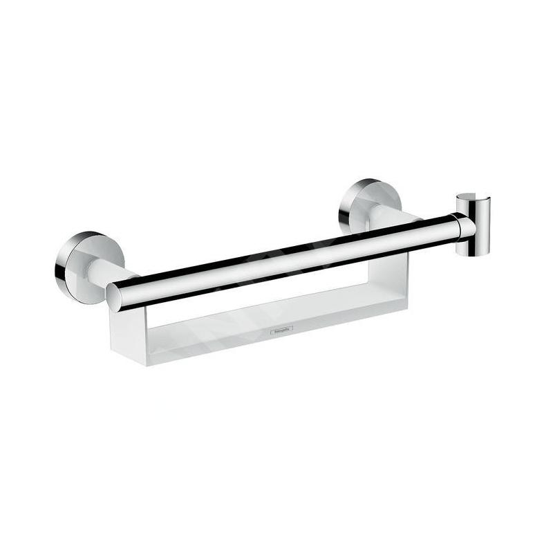 Hansgrohe Raindance Select S - Poignée Comfort avec support Porter et tablette, chrome 26328400