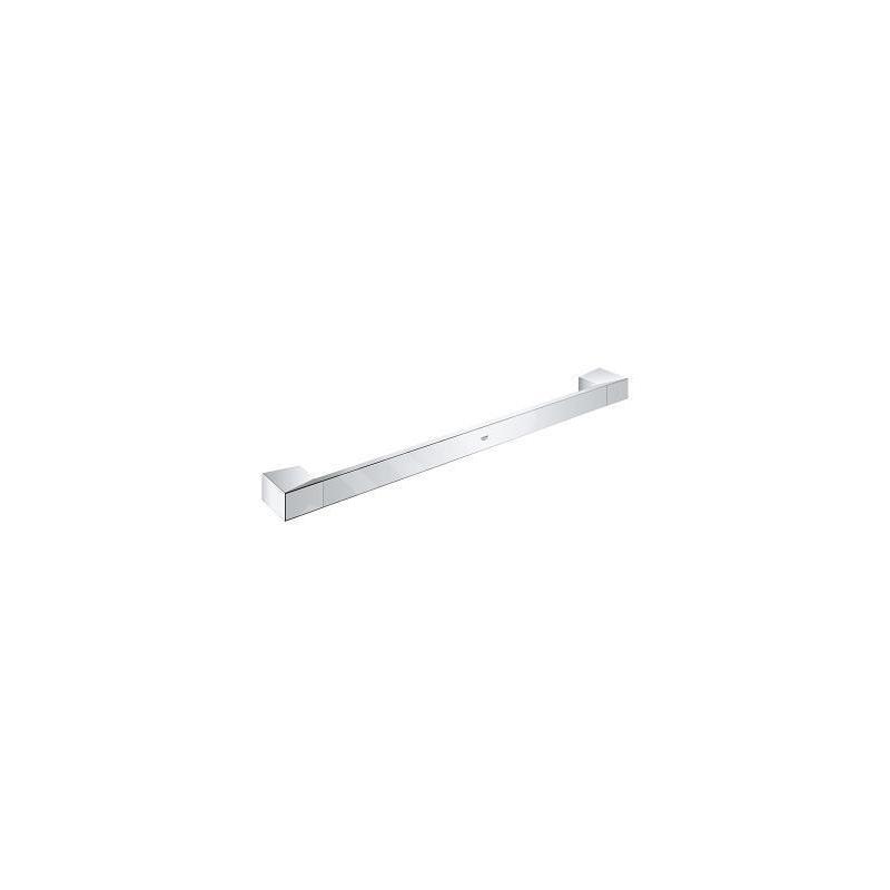 Grohe Selection Cube - Poignée de relèvement / porte-serviette pour baignoire, chrome 40807000