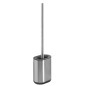 Sapho Accessoires de salle de bains Gedy - Brosse WC mural avec support, inox 683338